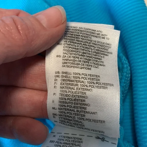 Adidas turquoise and yellow track jacket - Picture 15 of 16